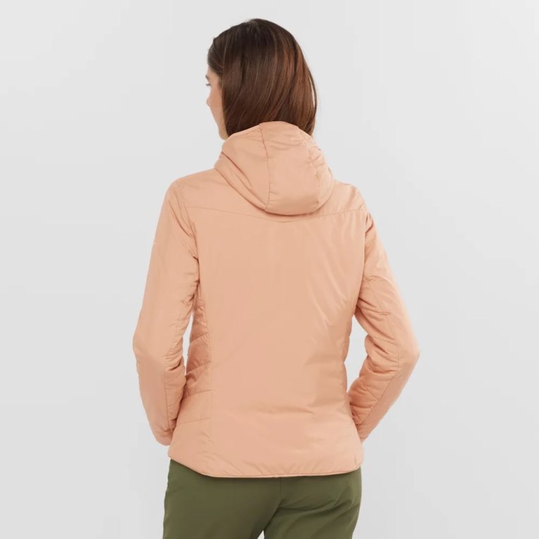 Apricot Salomon Outrack Women's Insulated Jackets | PH 62491B